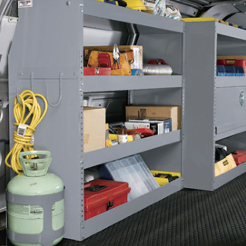 Van Shelving Systems Box Truck, How Do You Build Shelves In A Van