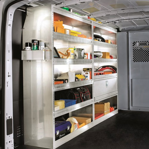 Van Shelving Systems Box Truck, How To Build Shelves In Van