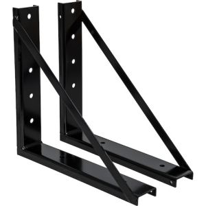 18x18 Inch Welded Black Structural Steel Mounting Brackets