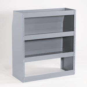 Contour Shelving with Closed Back, No Doors; 39" W x 44" H