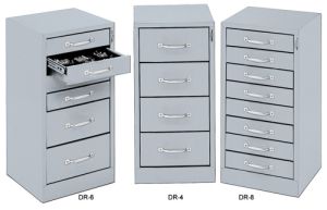 Floor Mount Slide Arm Drawer Units