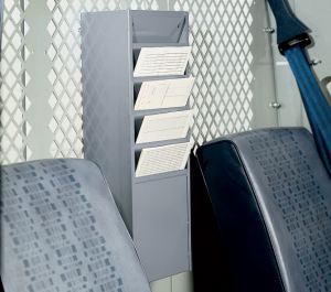 5-Compartment Paper Rack