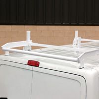 The Ultimate Aluminum Ladder Rack for the Nissan NV - Three Cross Supports
