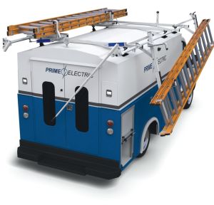 Enclosed Service Body ErgoRack by Prime Design