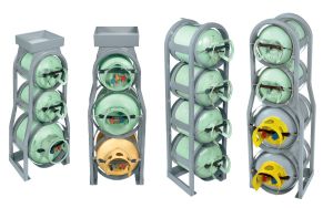 Refrigerant Tank Towers Rack