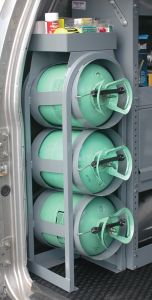 Refrigerant Tank Tower Rack, Storage and Holder | American Van