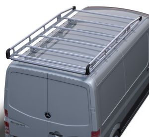 The All Aluminum AluRack™ Cargo Carrier for Sprinter Vans