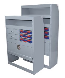 Modular Storage Units for High Roof Vans w/ Carry Cases & Drawers