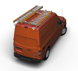 Nissan NV Aluminum Side Access Rotation Rack - Curb & Street Side