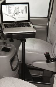 RAM No Drill™ Laptop Mount - Ford Transit, 2014 & Newer