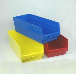 Plastic Shelf Bin - 8 3/8"W x 17 7/8"D x 6"H