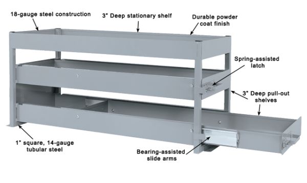Pull-Out Shelving