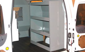 Ford Transit Connect Van Equipment, Transit Connect Shelving