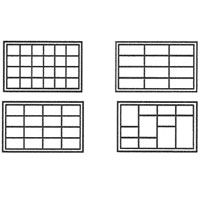 Space Saving Solution with Small Parts Organizer and Toolboxes