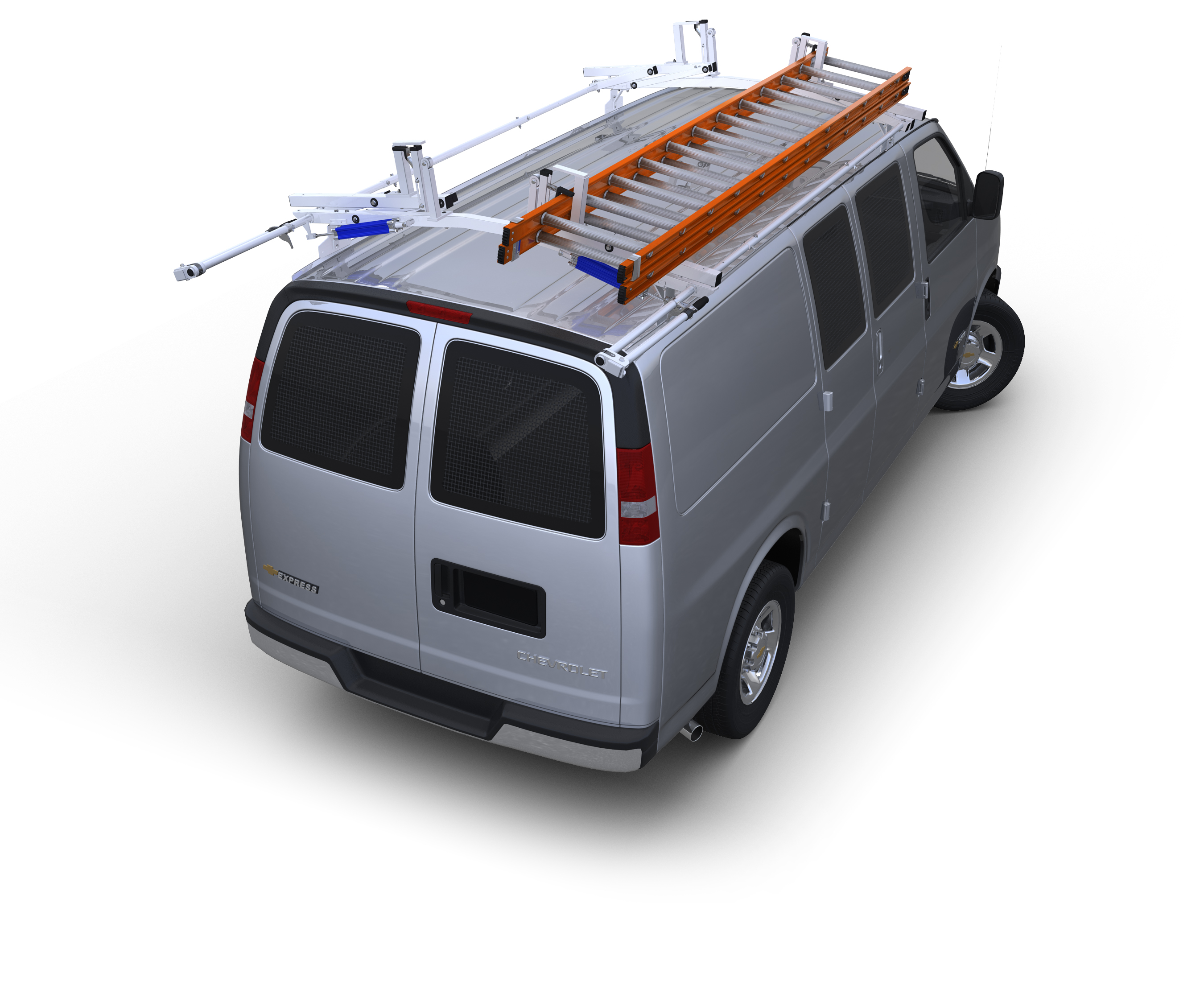 Ford Transit Side Access Rotation Ladder Rack - Curb And Street Side - American Van Equipment