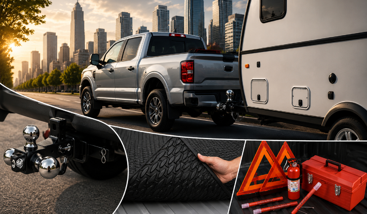 How do the bed dimensions vary between different Ford truck models?