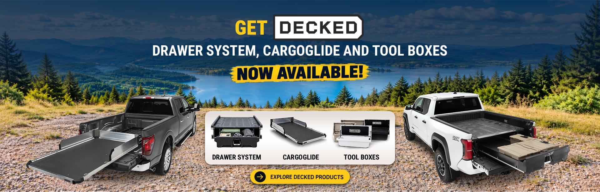 Decked - Drawer System, CargoGlide and Tool Boxes