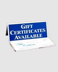 Gift Certificates
