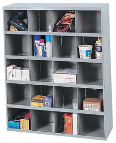 20-Bin storage cabinet unit
