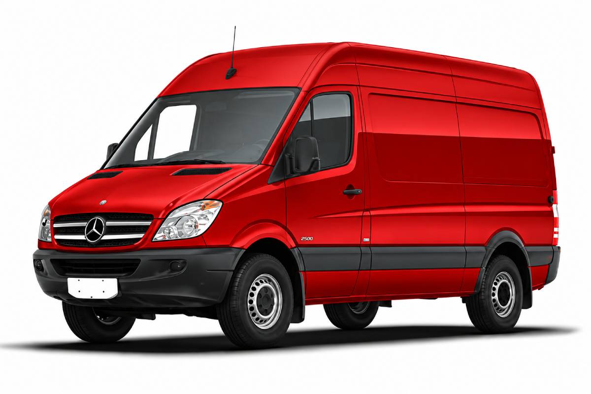 The new 2024 model of the Sprinter